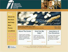 Tablet Screenshot of chicagochristiancounseling.org